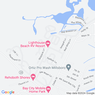 Map for Lighthouse Beach RV Resort